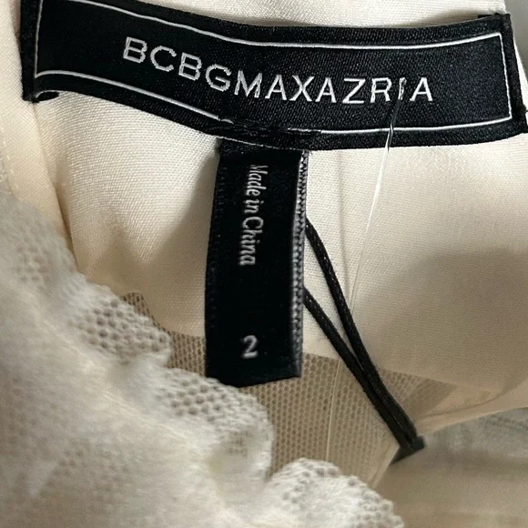 BCBG Maxazria Off the Shoulder Corset Mini Dress NWT - Picture 9 of 9